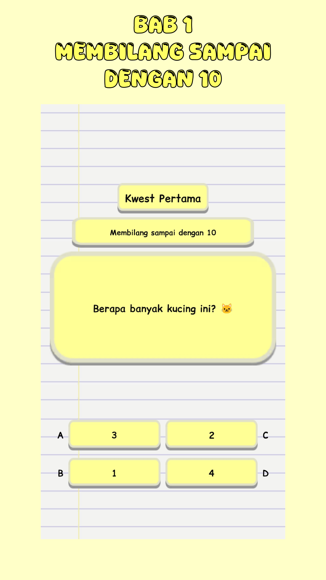 Soal Matematika Kelas 1 SD