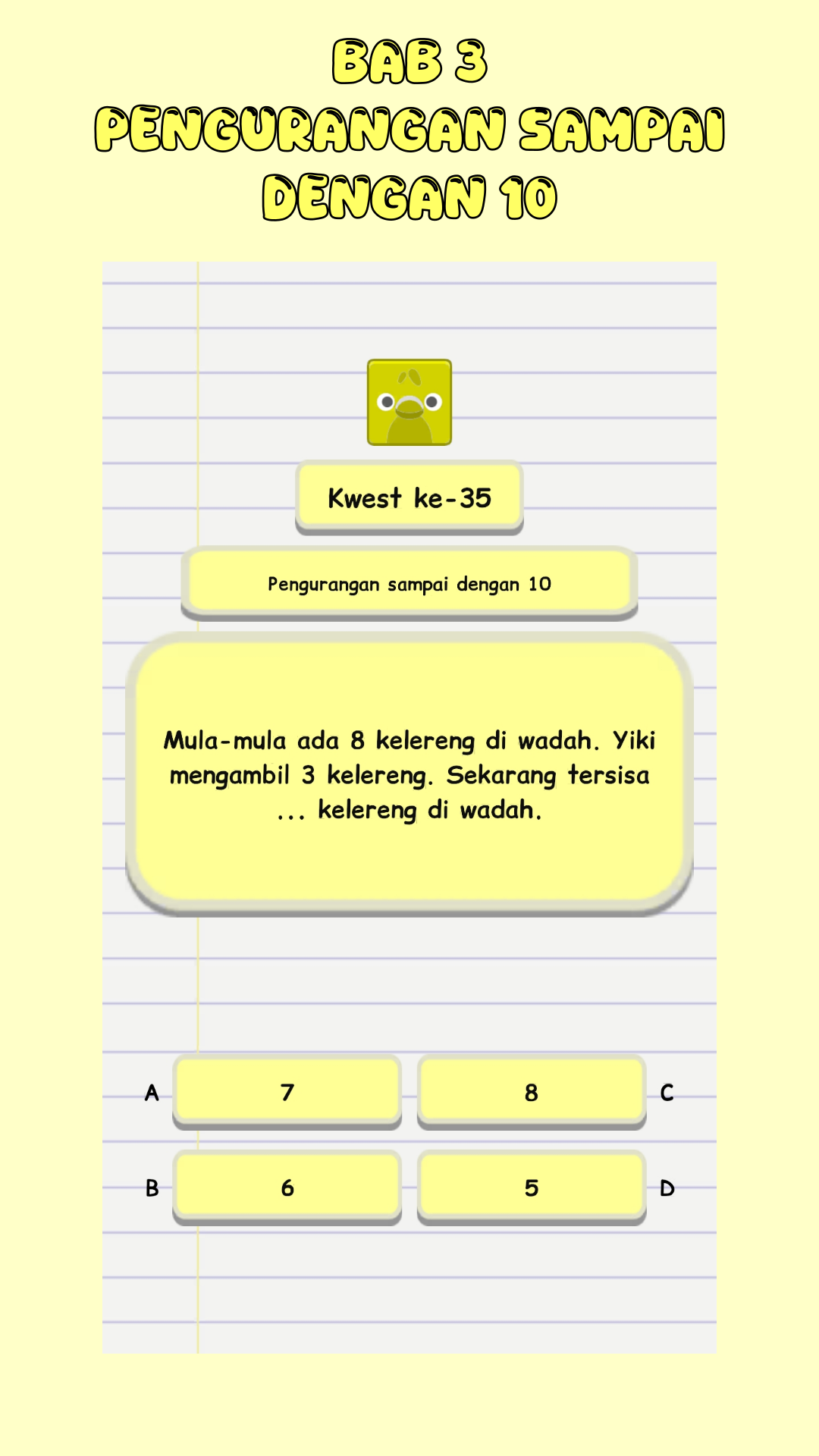 Soal Matematika Kelas 1 SD