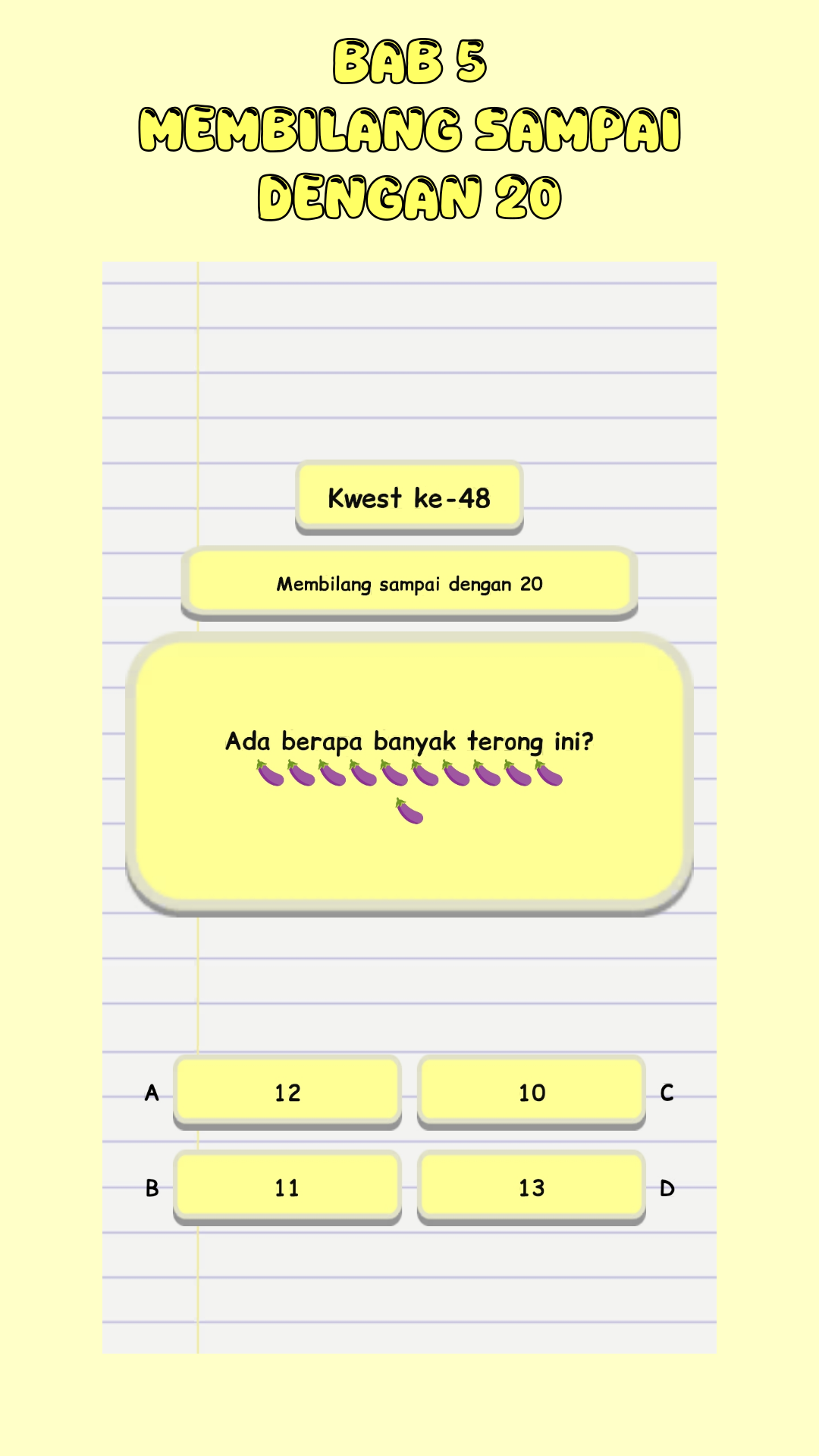 Soal Matematika Kelas 1 SD