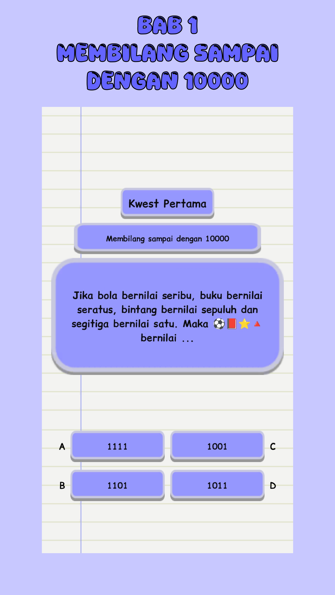 Soal Matematika Kelas 4 SD